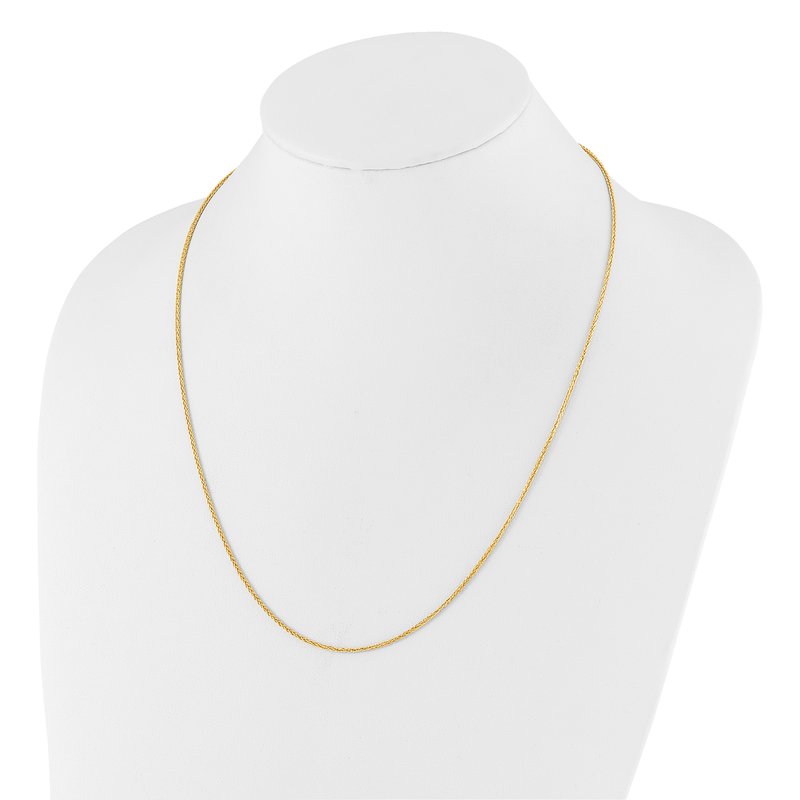 14K Adjustable 1.5mm Wheat Chain