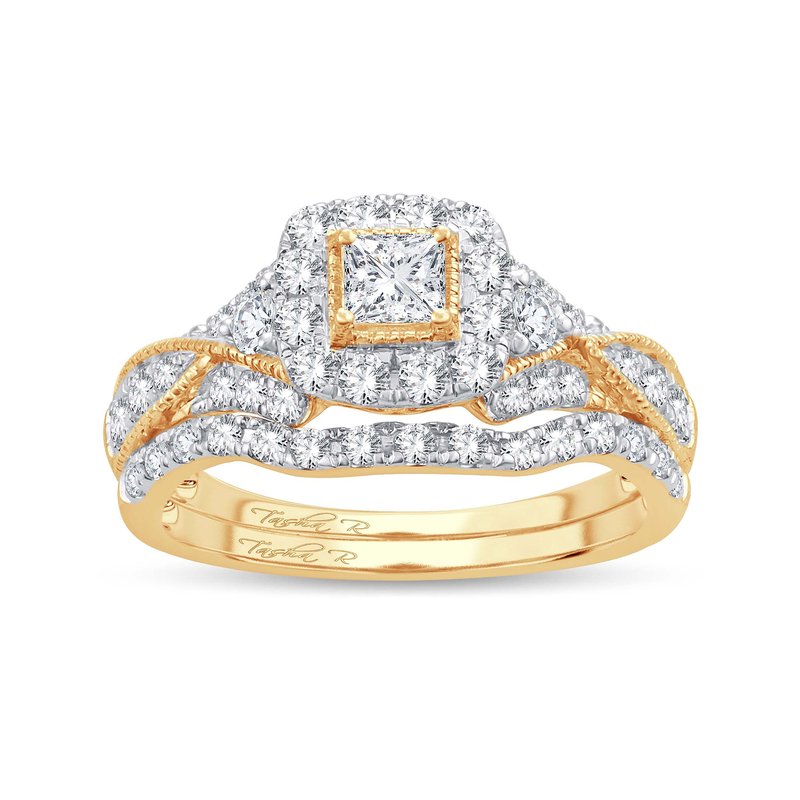 14K 1.00Ct Diamond  Bridal Ring