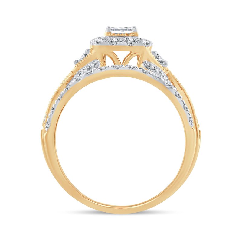 14K 1.00Ct Diamond  Bridal Ring