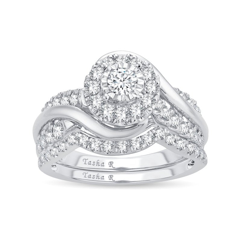 14K 1.10Ct Diamond Bridal Ring