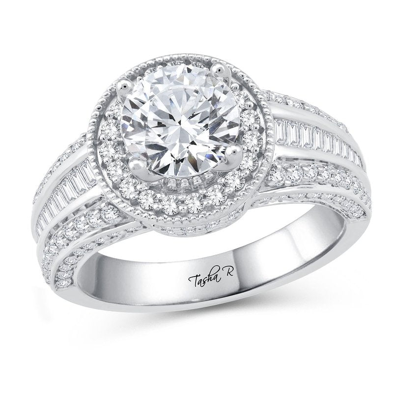 14K 1.00Ct Diam Semi Mount