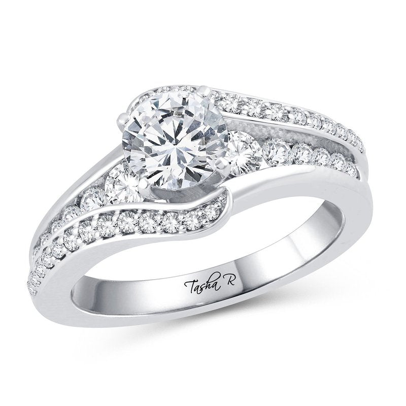 14K 0.60Ct Diam Semi Mount