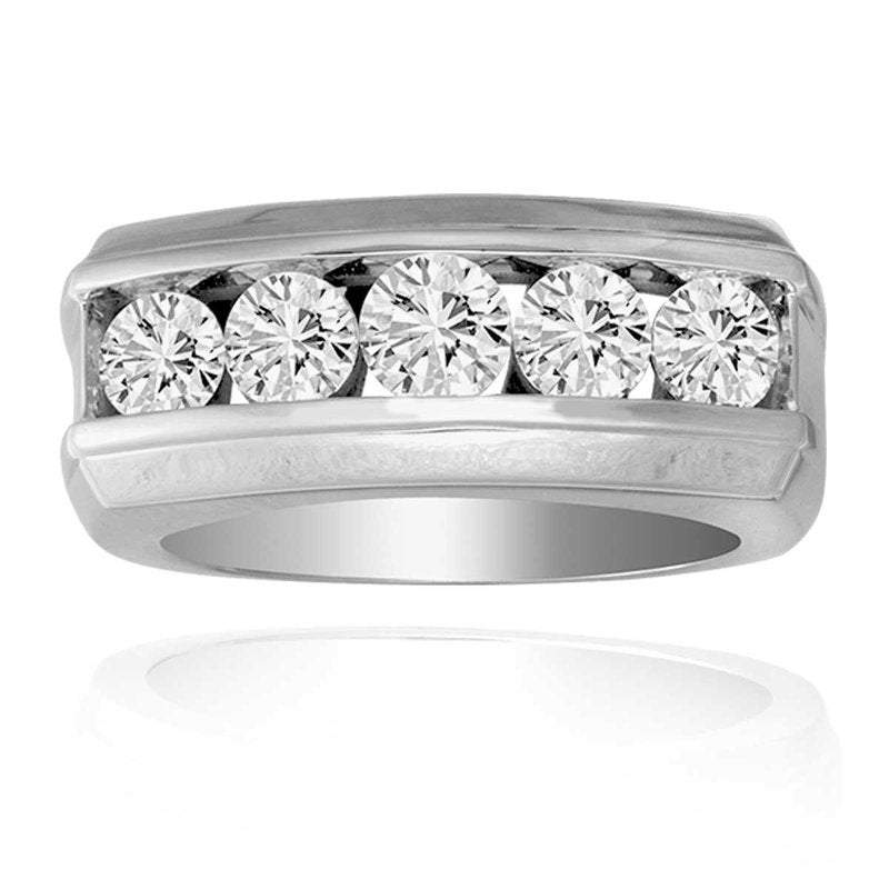 14K 2.00Ct Diam Mens Ring