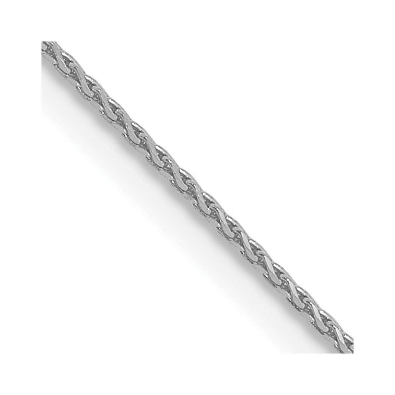 10K White Gold .65mm D/C Spiga Chain