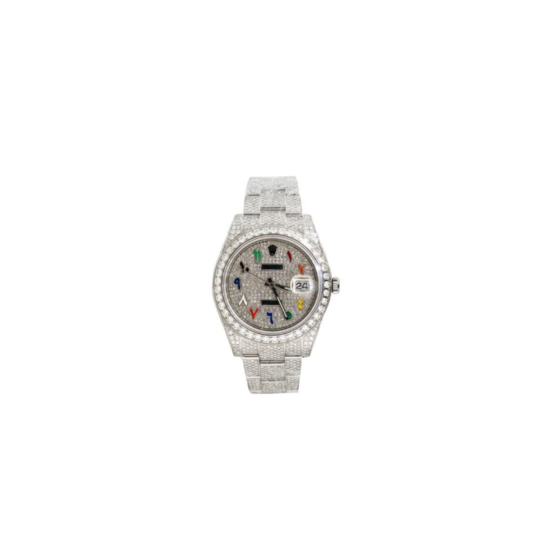 Custom Diamond Rolex 41mm, Datejust