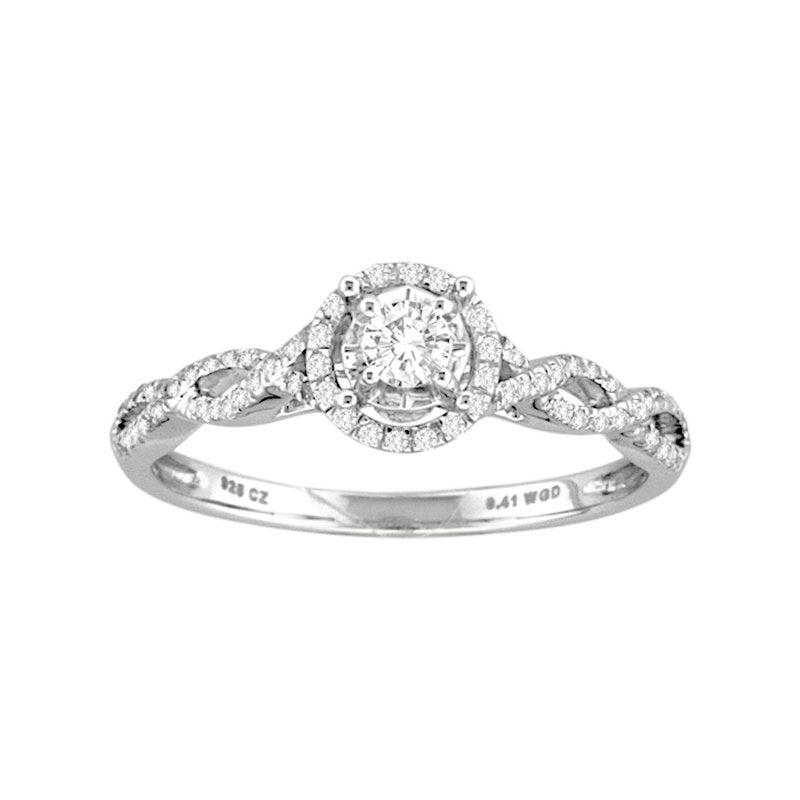 14K 0.25Ct Diamond Ring