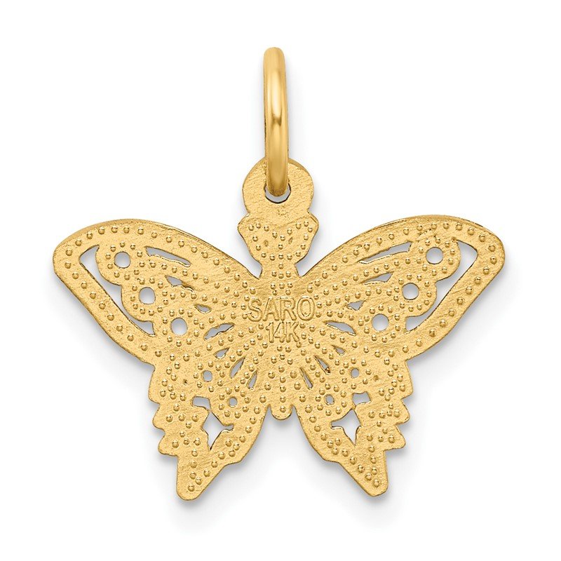 14k Butterfly Charm