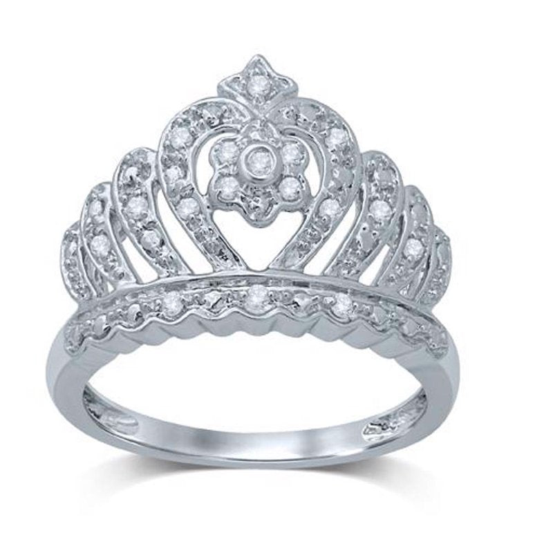 10K 0.10Ct Diamond Ring