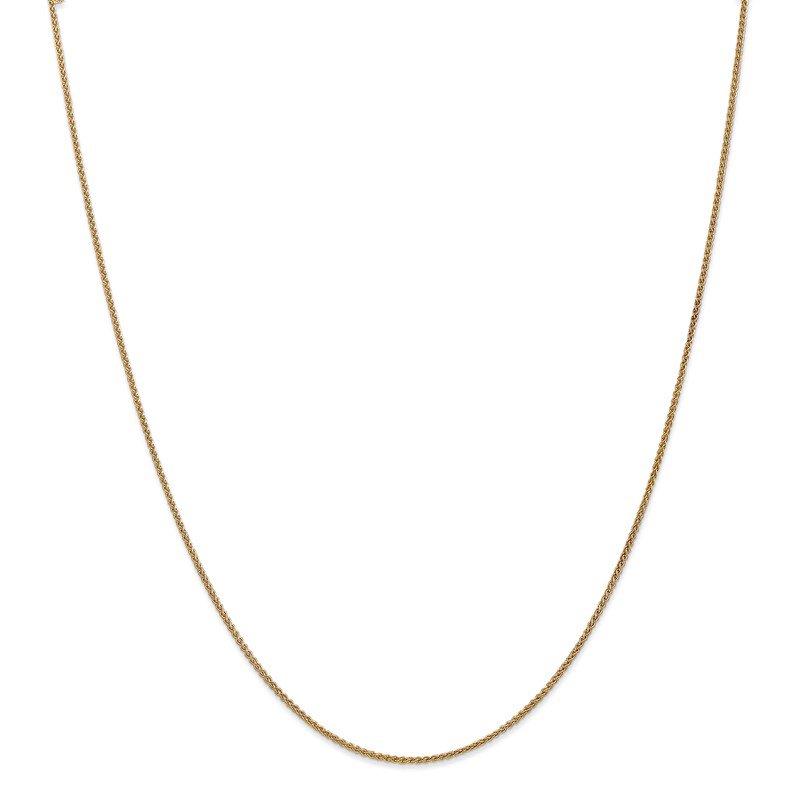 14K 10 inch 1.25mm Spiga with Lobster Clasp Anklet