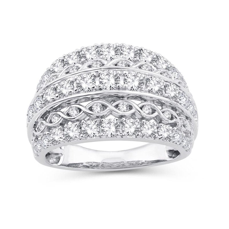 14K 2.00Ct Dam Band